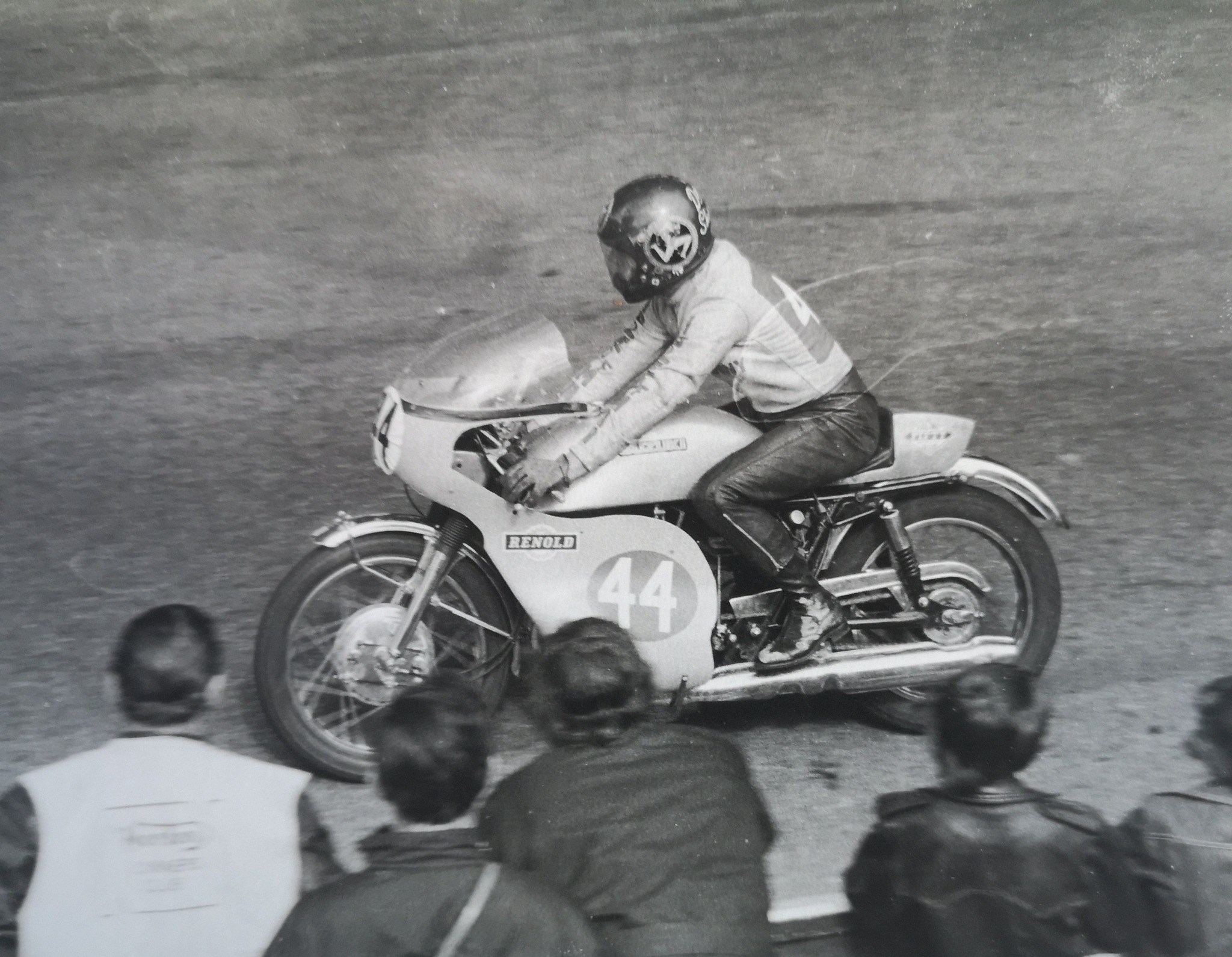 Danny Shimmin in 1970s Production TT at Quarter Bridge