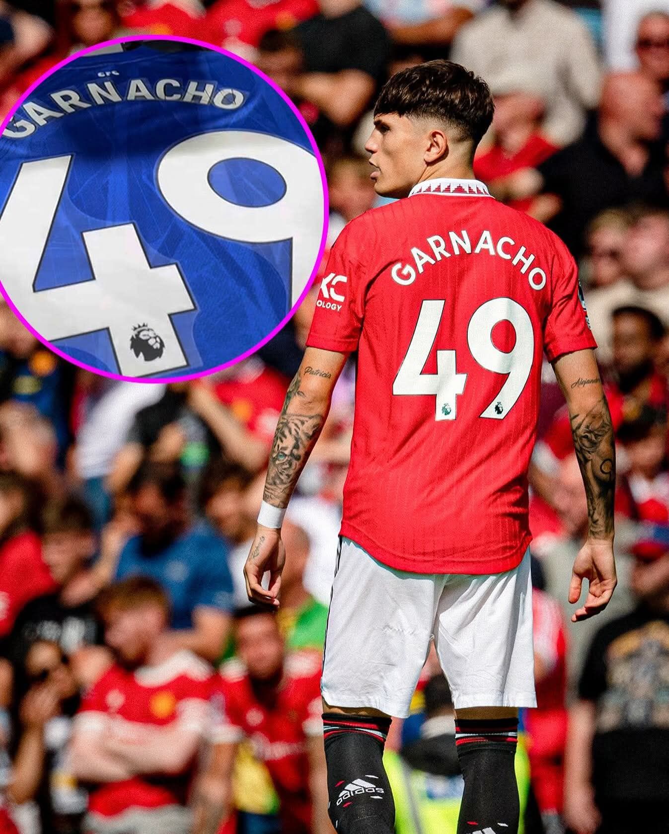 Alejandro Garnacho! Why do I still wear the #49 shirt at Chelsea