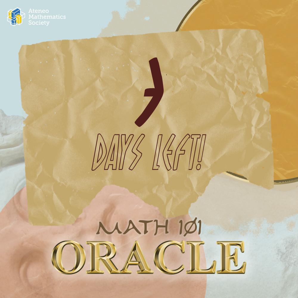Math101: Oracle shall help prepare you... - Math 101: Oracle