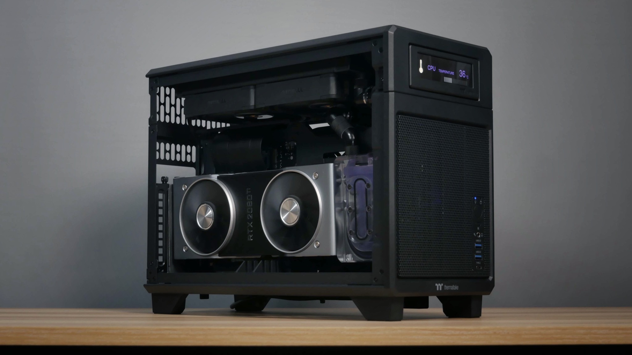 TR100 custom liquid build!... - Thermaltake Technology Inc
