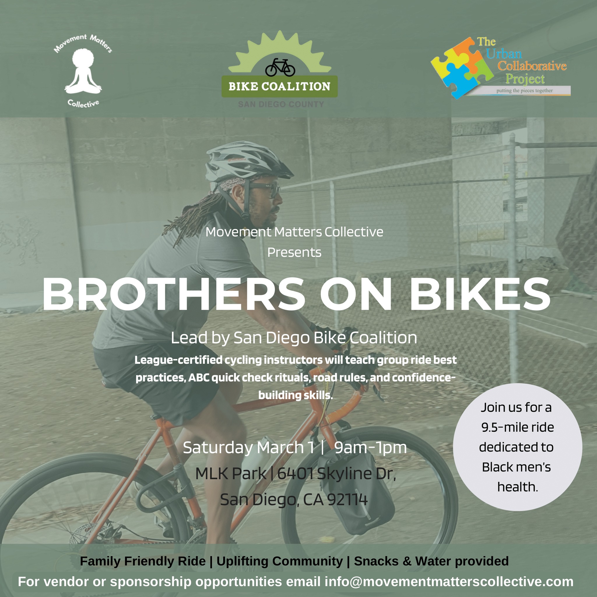 Urban - 🚴🏾‍♂️ Movement Matters Collective Presents: Brothers on Bikes 🚴 ...