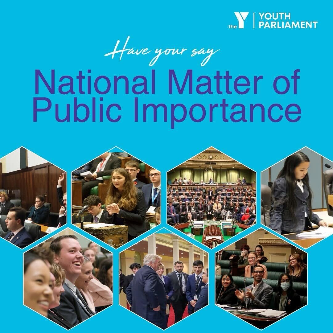 YMCA - Exciting News! The Y’s Youth Parliament Matter of Public ...
