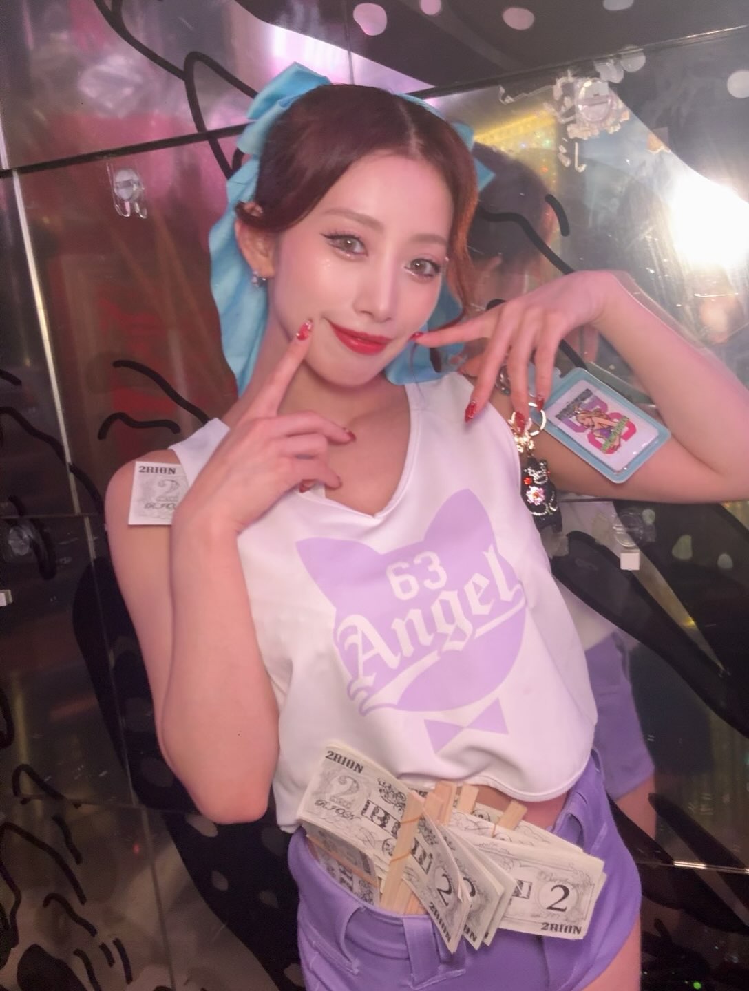 ロクサンエンジェル　磯野まりん　アクリルスタンド　アクスタ　バーレスク東京 みすずさん(🍒みすずバーレスク東京🍒) #63angel #ROKUSANANGEL