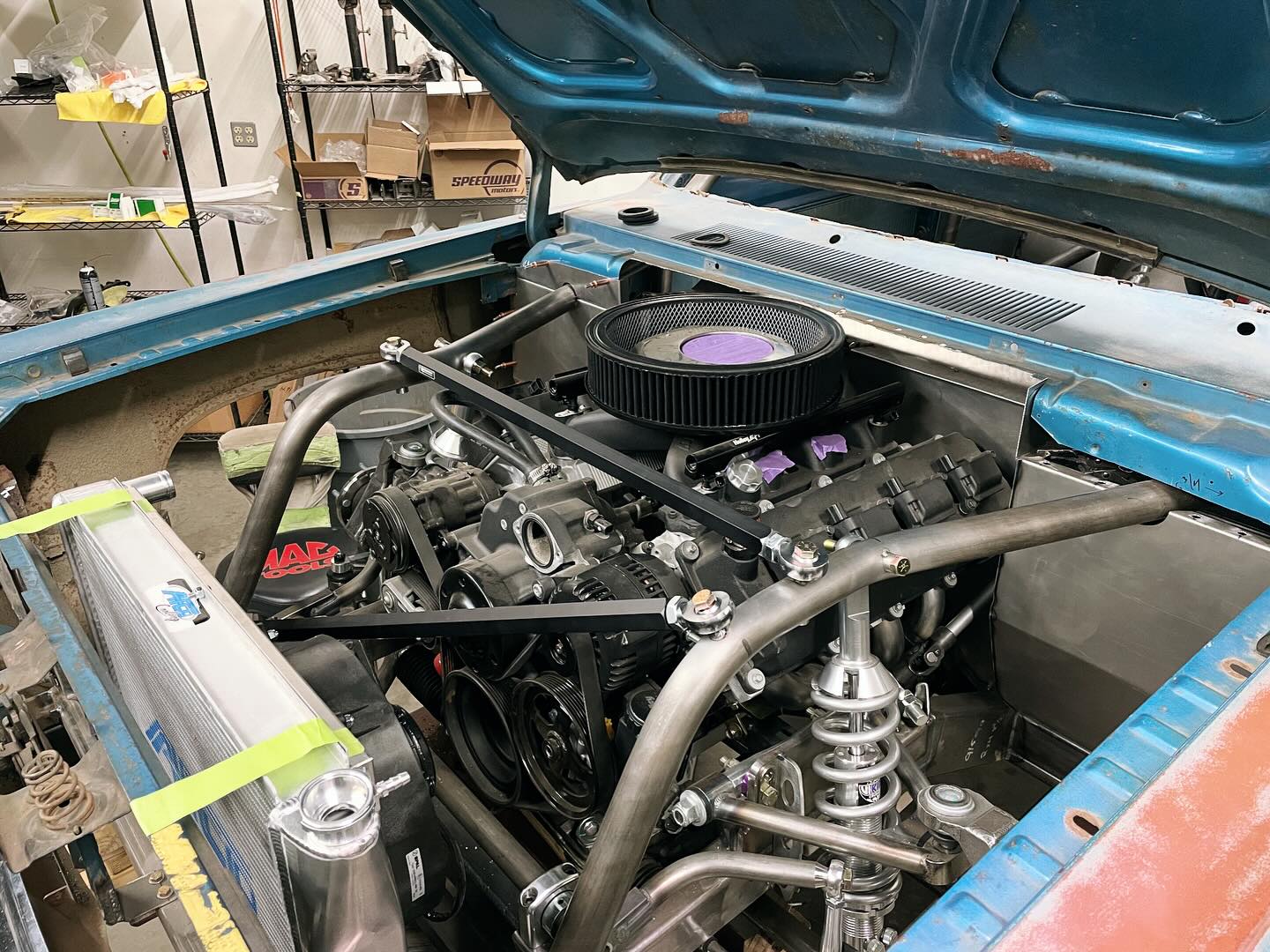 The #Valiant is moving along.... - Innovative Rod and Custom