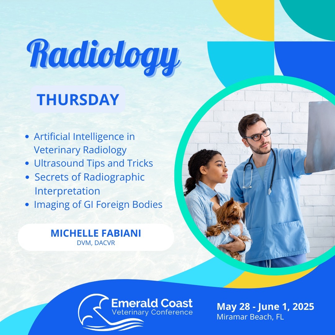 Alabama - 🔍 Sharpen your diagnostic eye at ECVC! The radiology track is ...