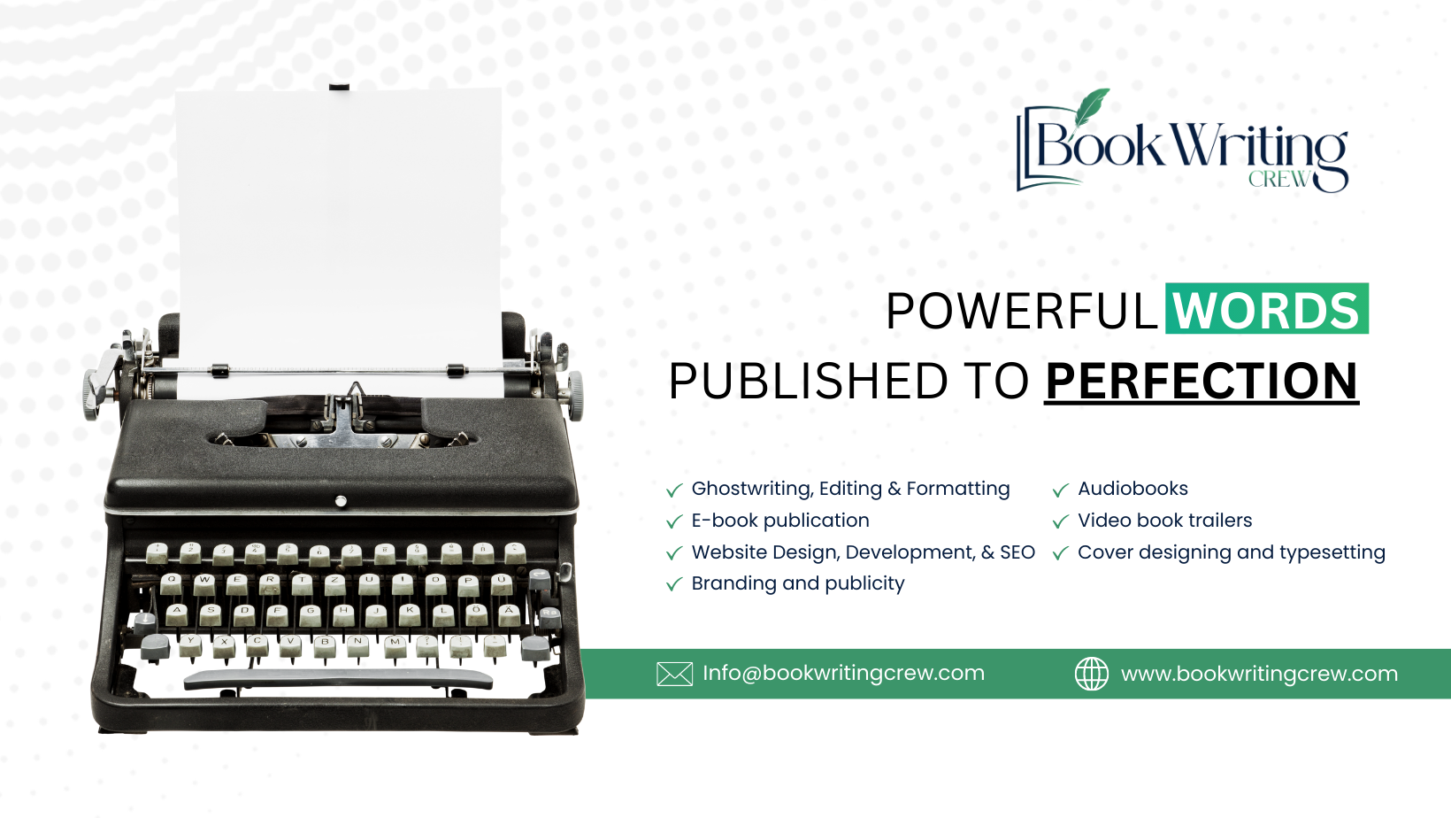 Book Writing Crew | Sugar Land TX