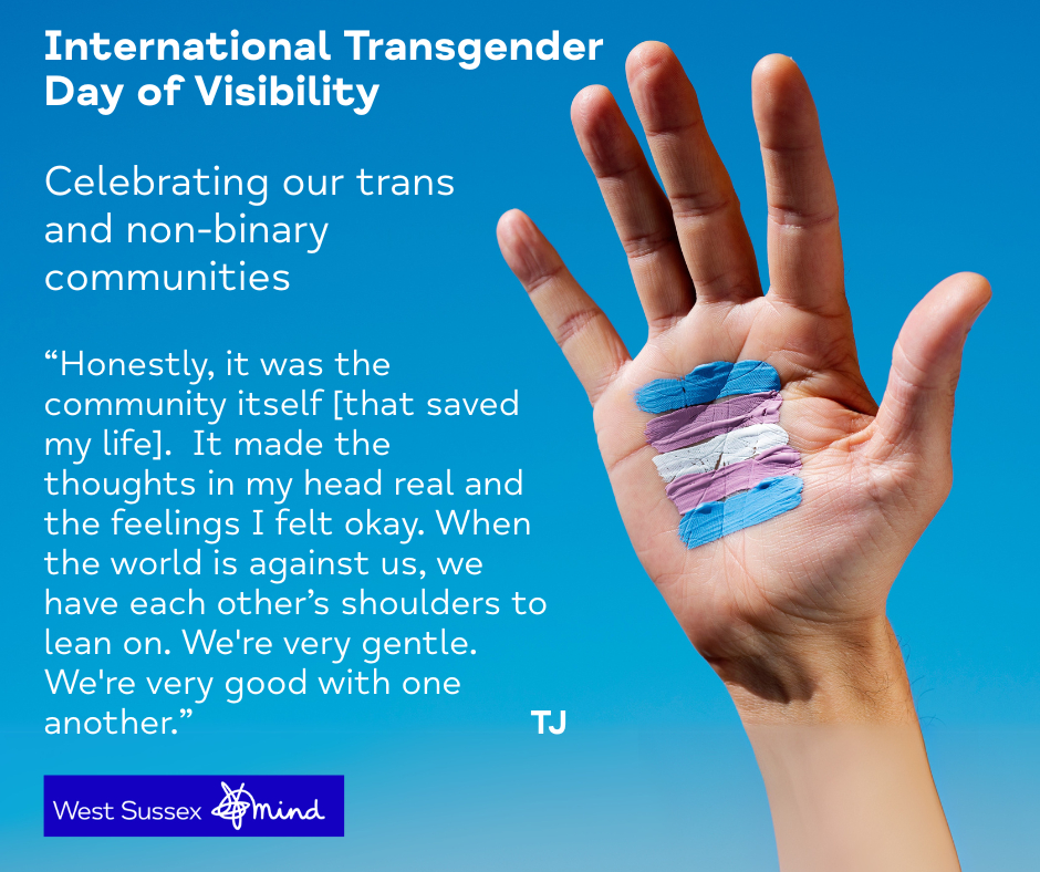 West - International Transgender Day of Visibility is an opportunity to ...