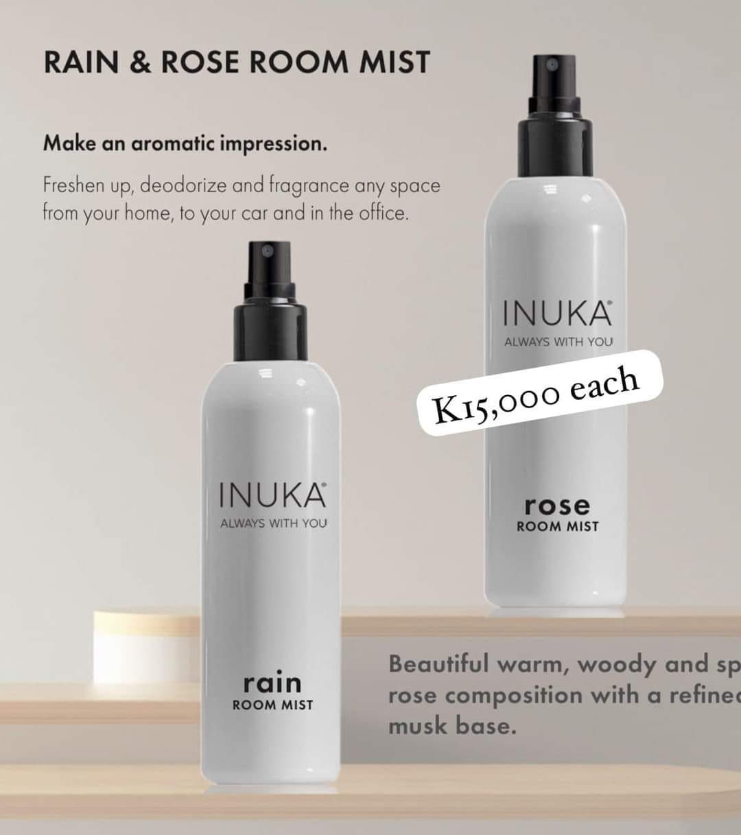 Inuka Fragrances Products