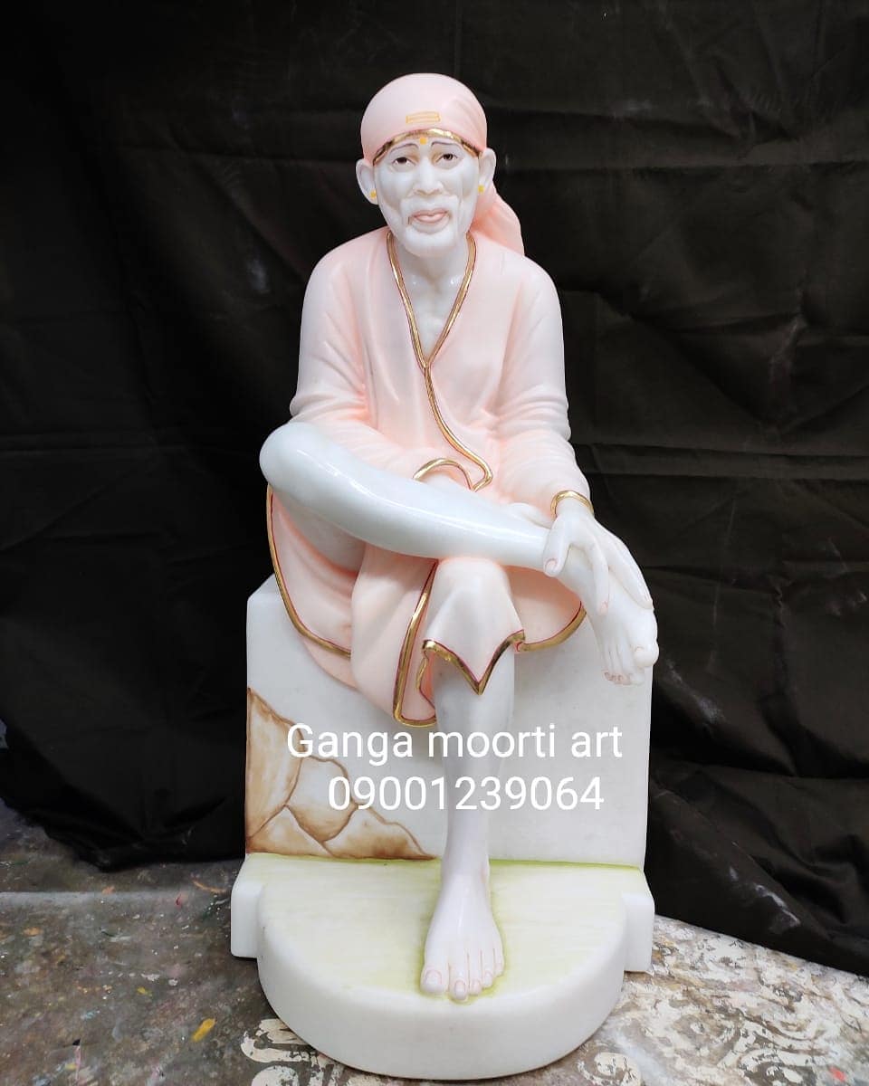Gangamoortiart - SAI BABA STATUE IN MARBLE Sai Baba of Shirdi, also ...