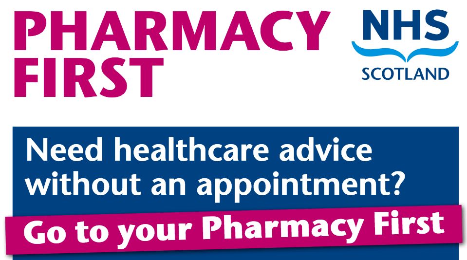 Curated visual reference: Picture Idea: Islay Nhs Pharmacy First Scotland Is An Nhs Service Provided