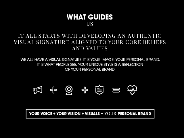 YSG - It all starts with developing an authentic visual...