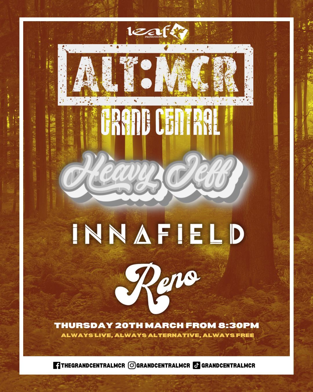 Leaf - THURSDAYS ARE FOR ALT:MCR! We're back with another stunning ...