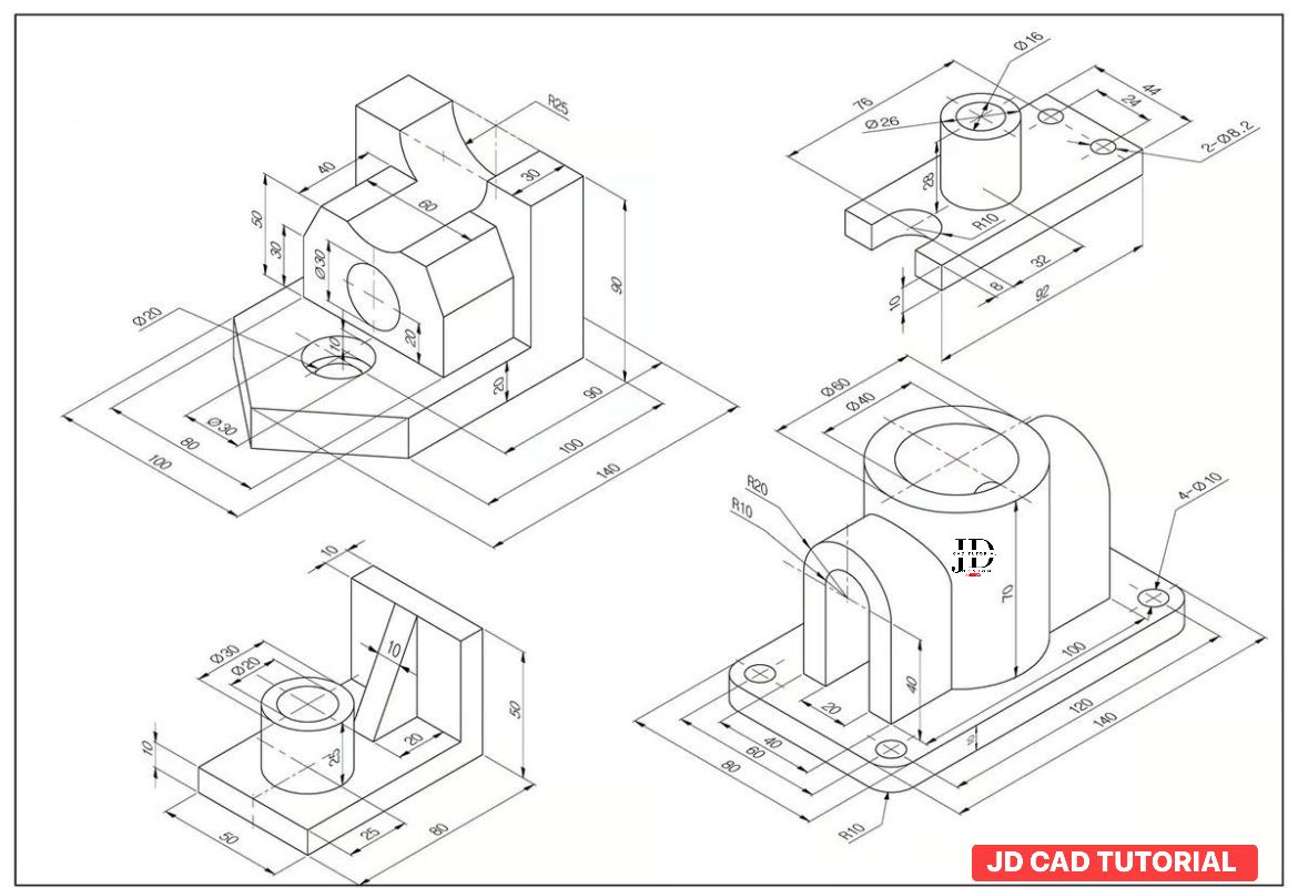 Jd - Solidworks Drawing for practice CAD file is uploaded on my ...