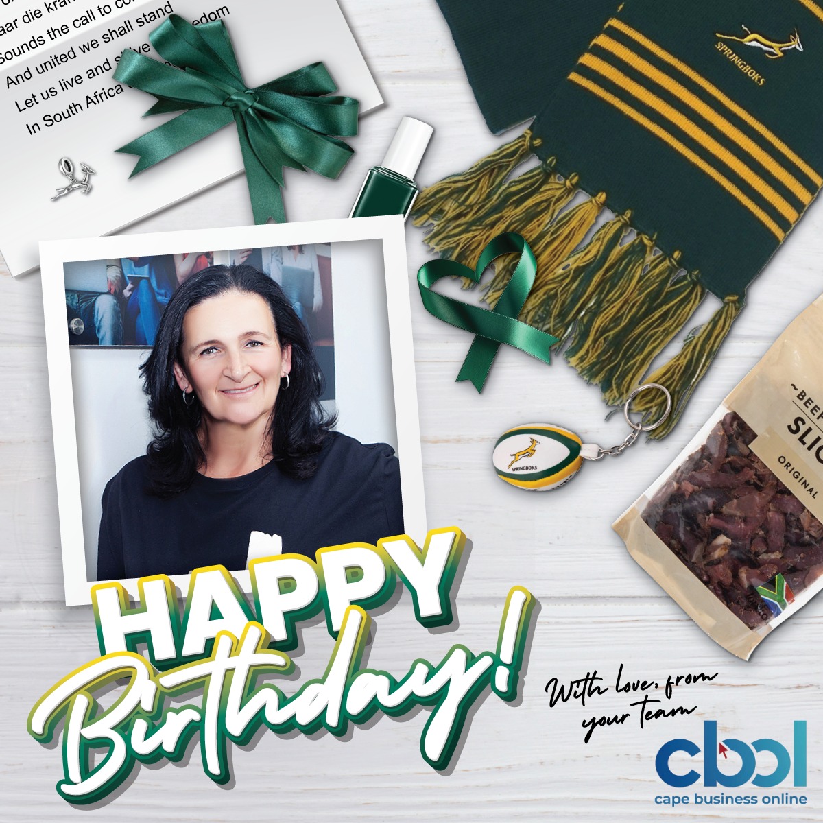 🎉🏉 Happy Birthday to our incredible boss! 🎂🌟 Today, we celebrate YOU ...