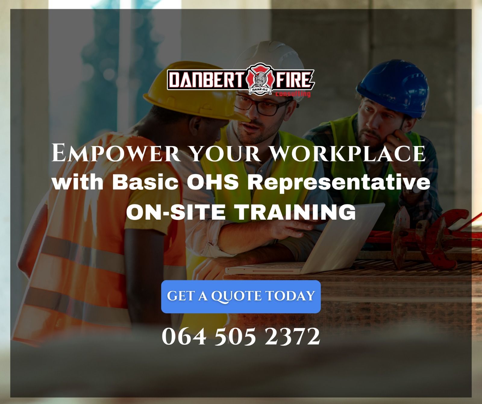 👷 What is an OHS Rep? An... - Danbert Fire Consulting | Facebook