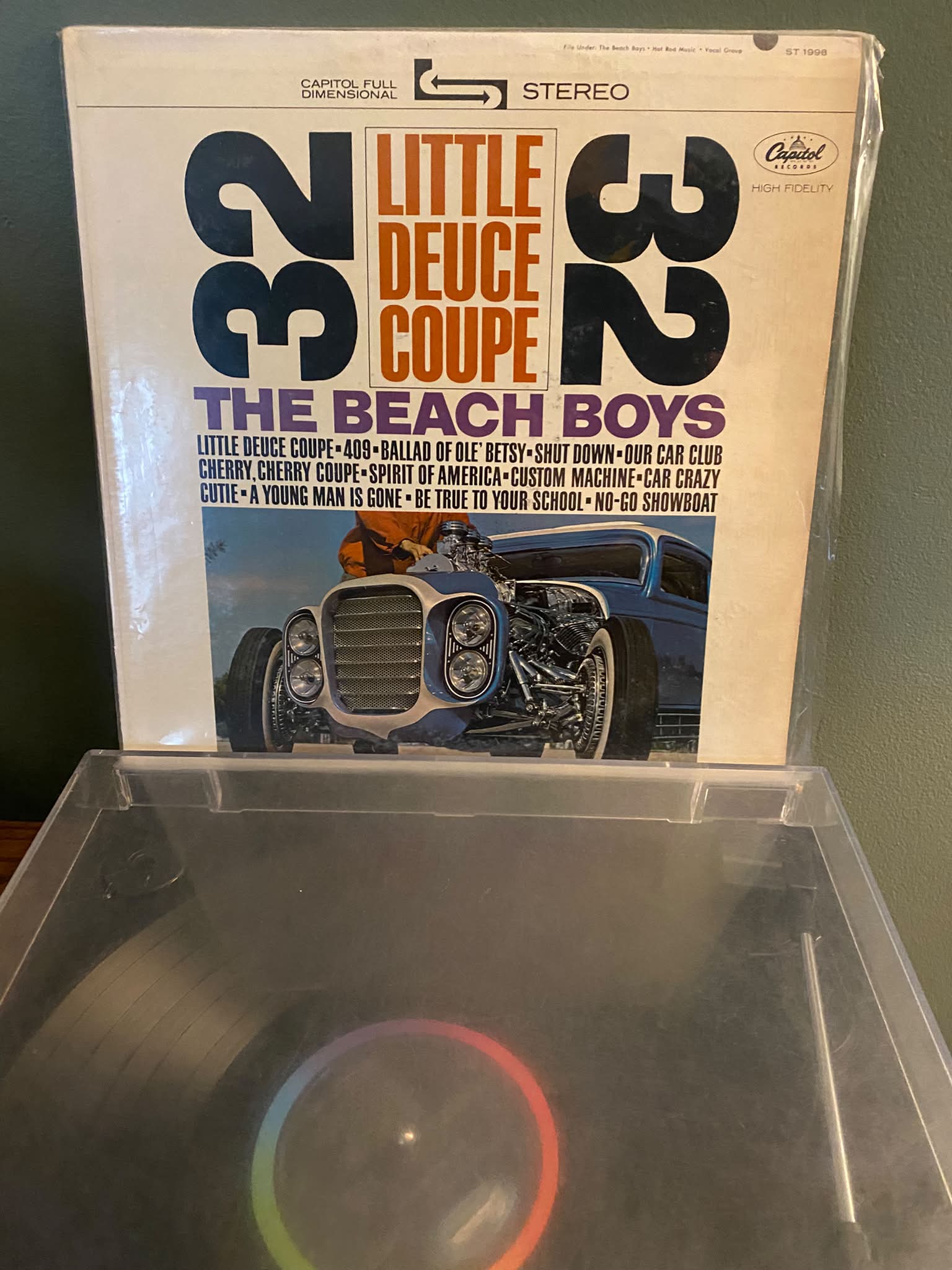 ビーチ・ボーイズ Little Deuce Coupe サインLP The Beach Boys