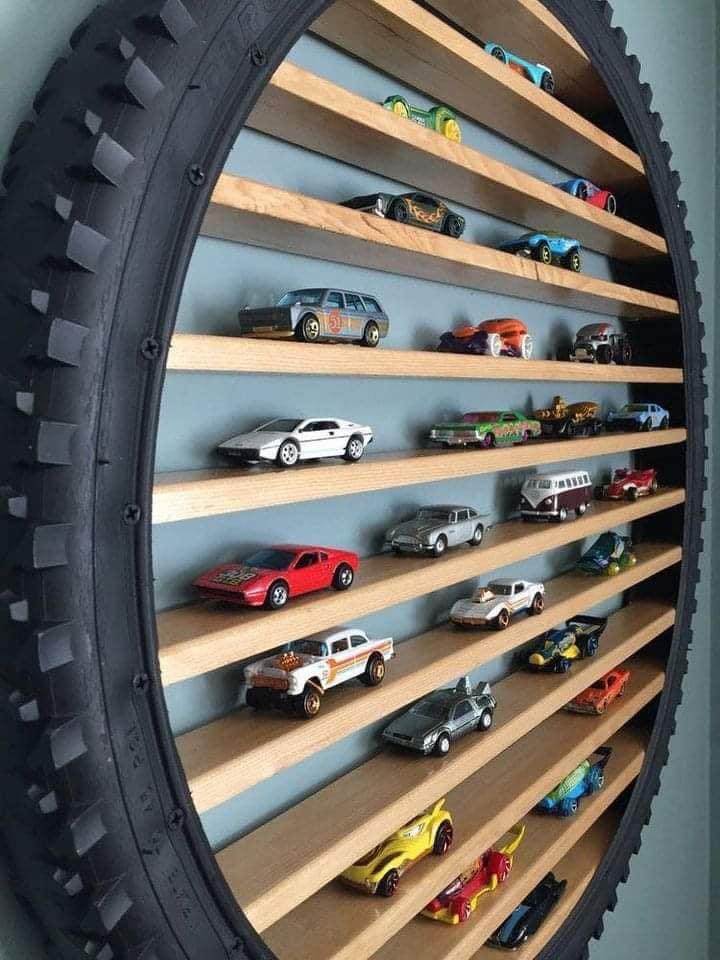 Mini Modèle De Monocycle En Alliage – Décoration De Bureau, étagère Ou Table De Chevet