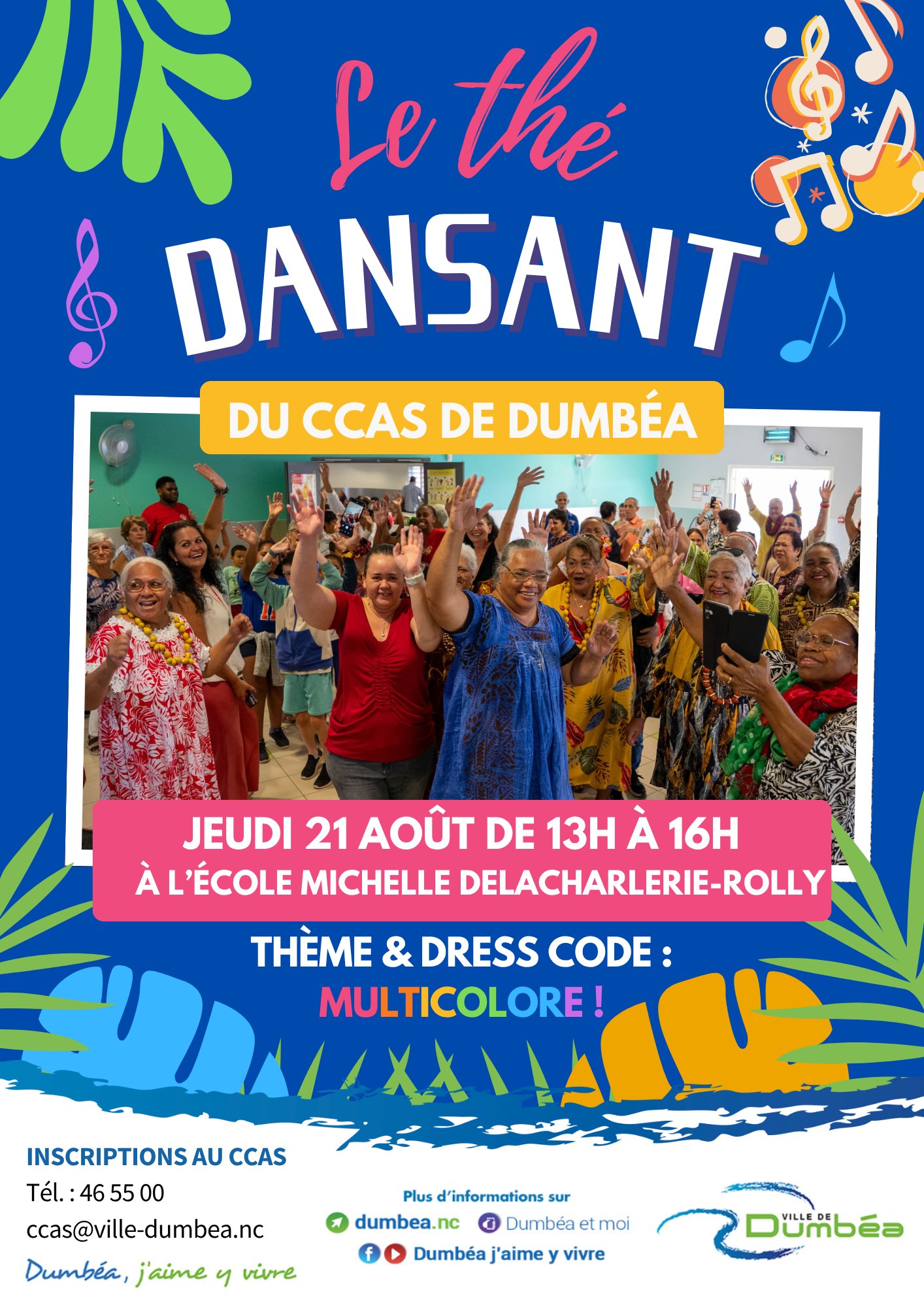Dumbéa - 𝗧𝗵𝗲́ 𝗱𝗮𝗻𝘀𝗮𝗻𝘁 𝗽𝗼𝘂𝗿 𝗻𝗼𝘀 𝗮𝗶̂𝗻𝗲́𝘀 💃🕺 Les seniors de la commune ...