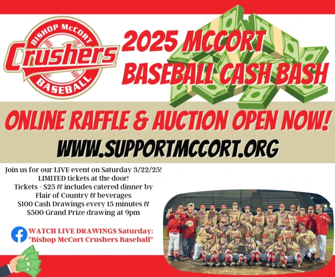 The Baseball Cash... - Bishop McCort Catholic High School | Facebook