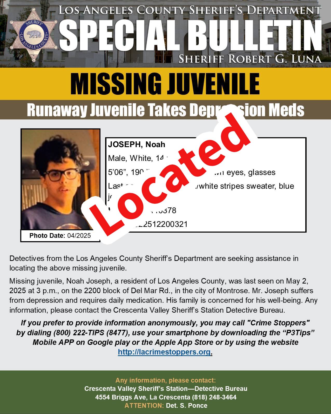 LASD - Montrose... - LASD - Montrose Search and Rescue Team