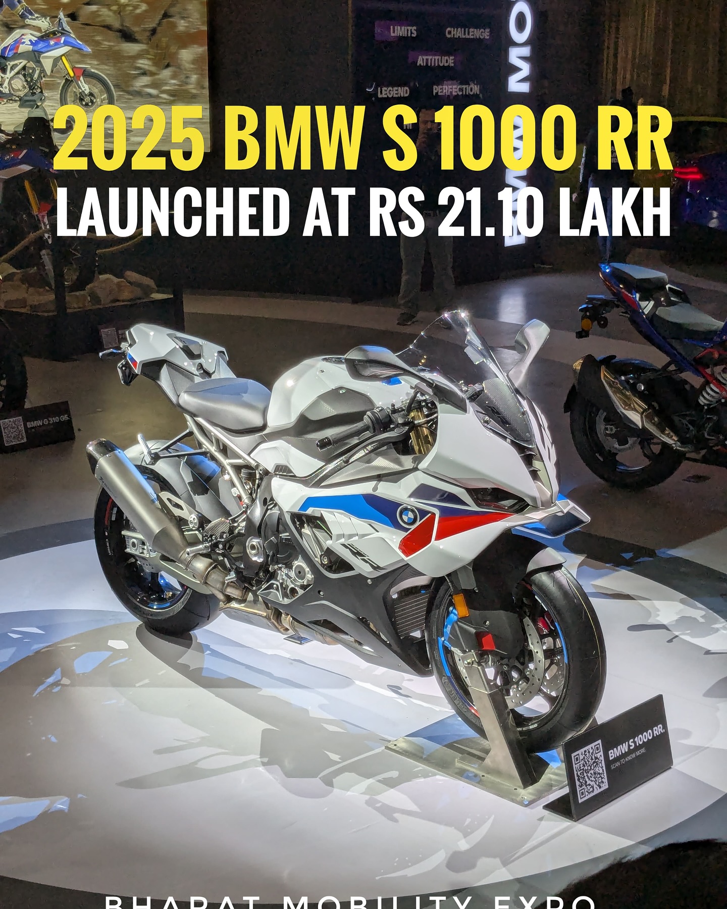 2025 BMW S 1000 RR launched at Bharat Mobility Global Expo