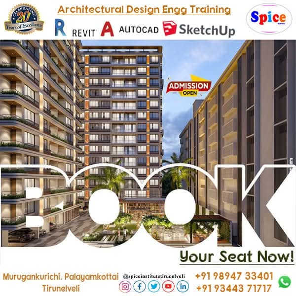 Spice - Interior exterior design courses *Revit architecture *Sketchup ...