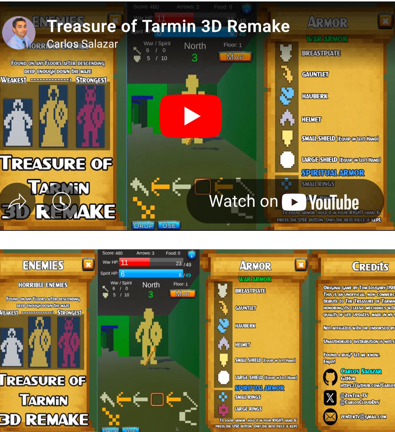 The Intellivision - A Treasure of Tarmin Tribute that plays in your ...