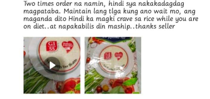 Slimmer Rice Sta. Rita... - Slimmer Rice Sta. Rita Pampanga