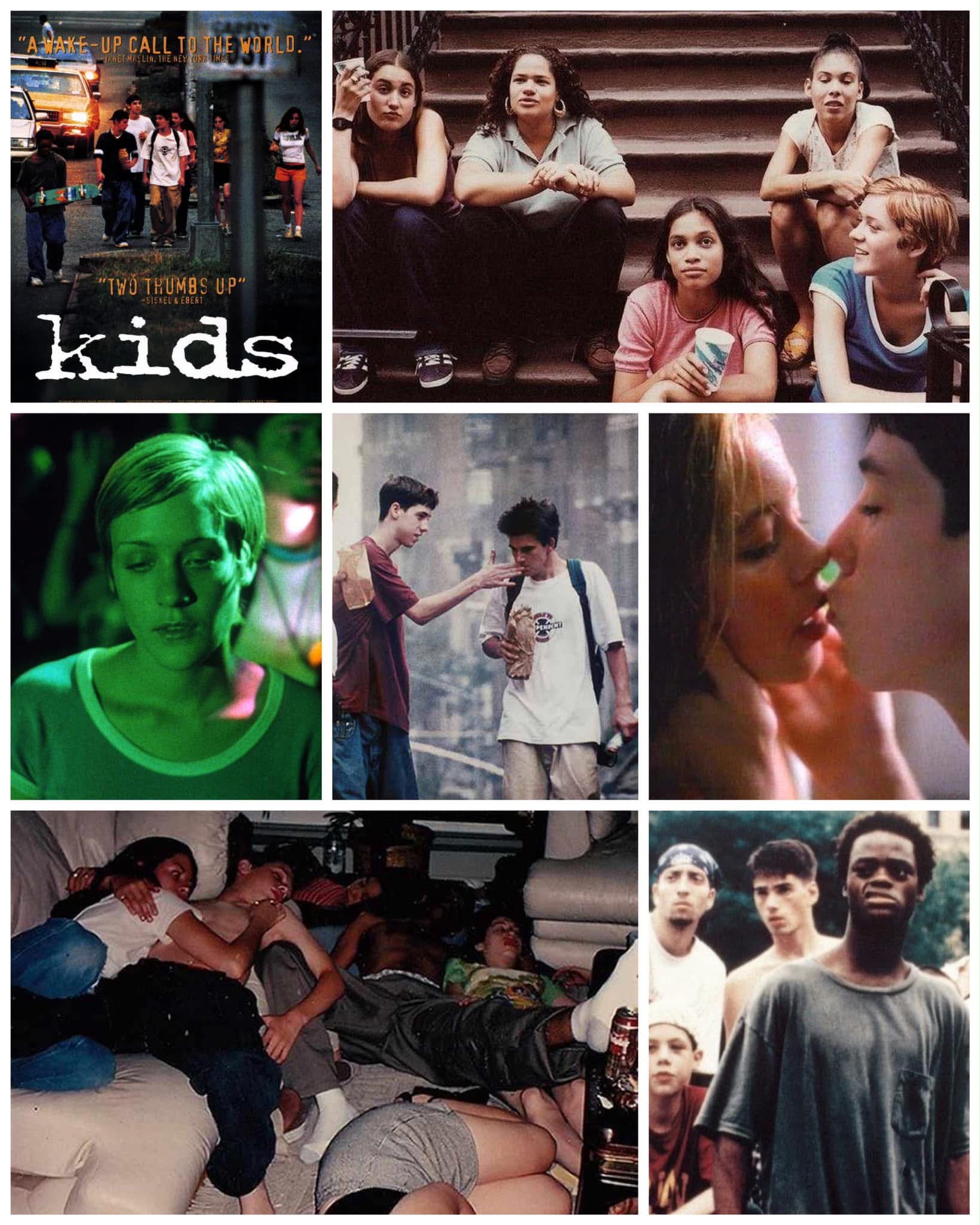 On July 28,1995, Larry Clark introduced 'Kids' to the world.
