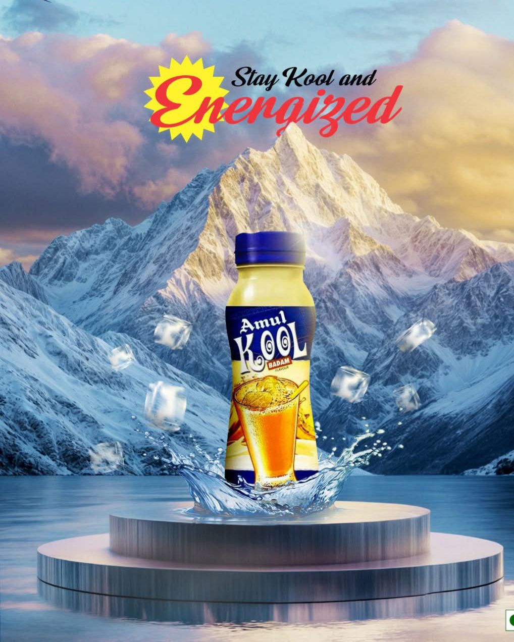 THIRD - Beat the heat and stay refreshed with Amul Kool Badam! 🌞 ️ Sip ...