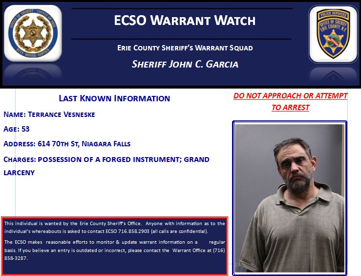 Erie County Sheriff's... - Erie County Sheriff's Office