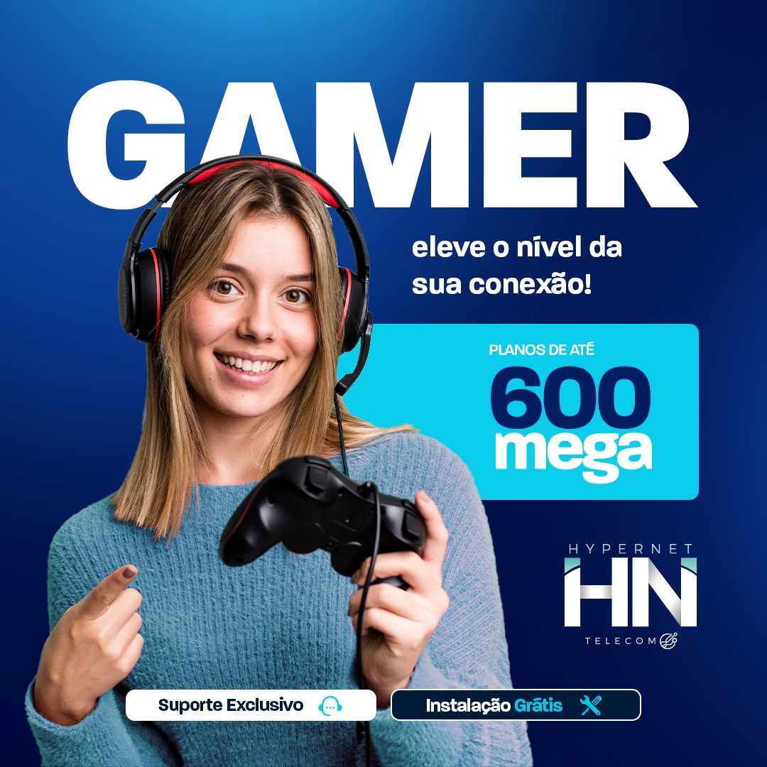 Gamer? Eleve o nível da sua conexão!... - Hyper Net Telecom | Facebook