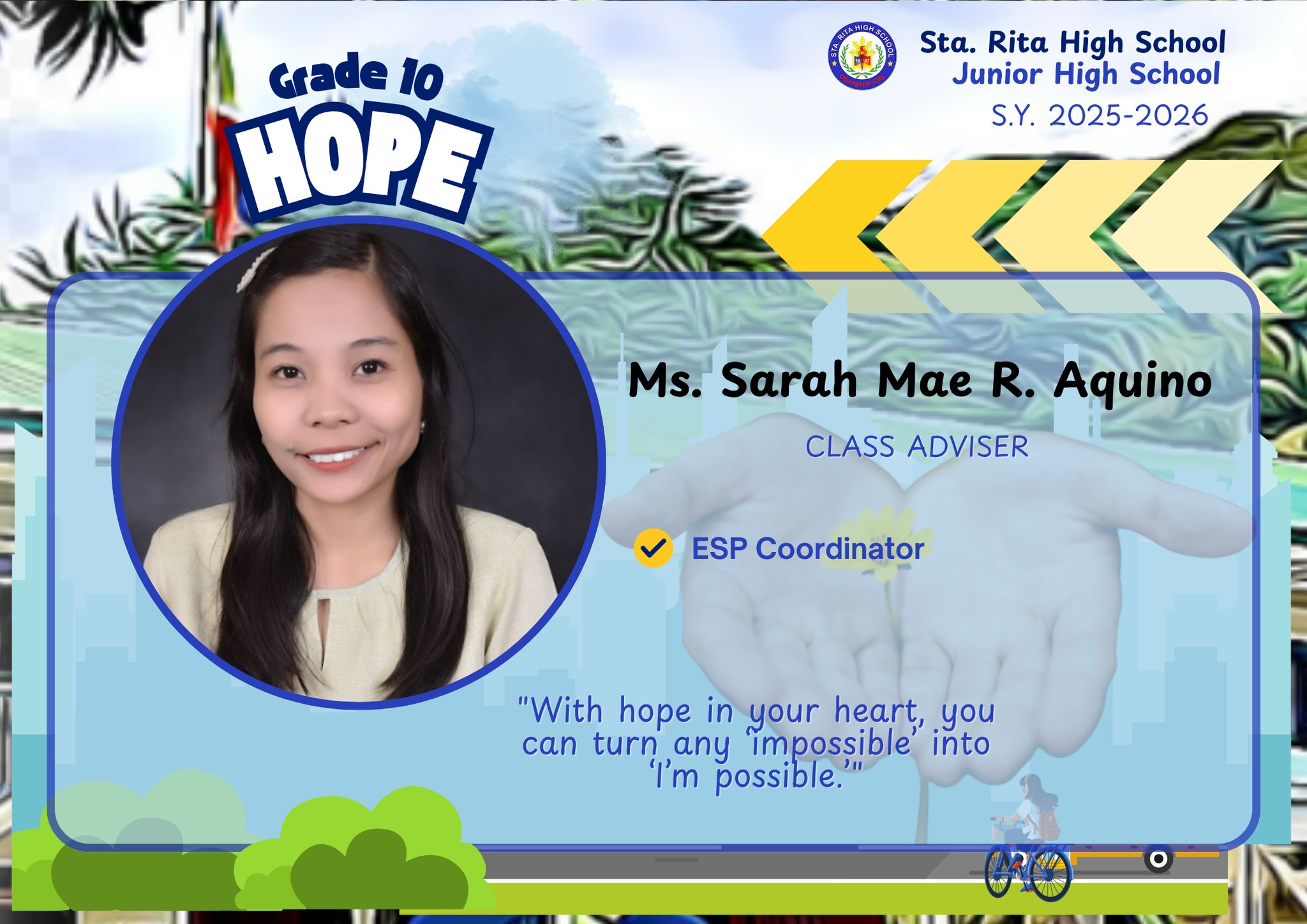 DepEd - 📣 For your information! Presenting the Grade 10 advisers of Sta ...