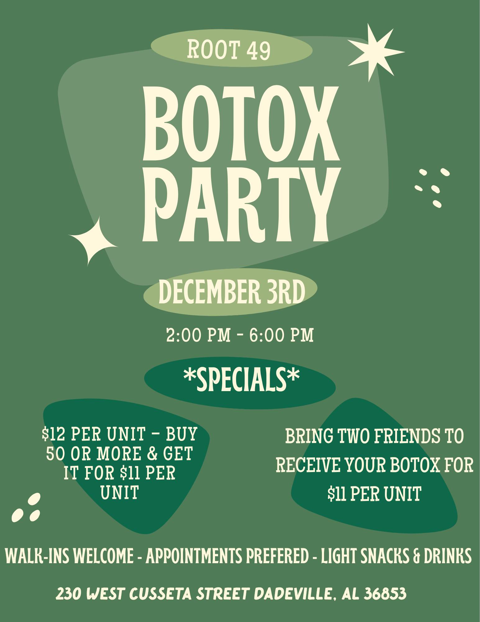 BOTOX PARTY