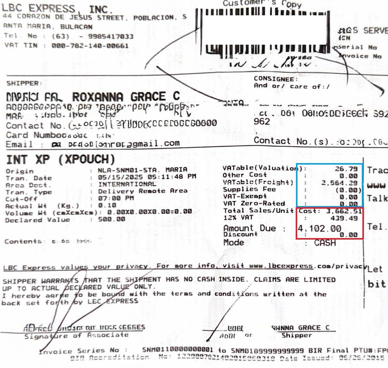 LBC PADALA TIPS | Anyone who knows how couriers issue an invoice | Facebook