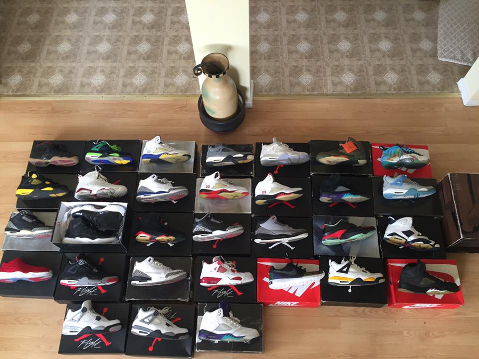 We have been cleaning out our sneaker storage inventory for about