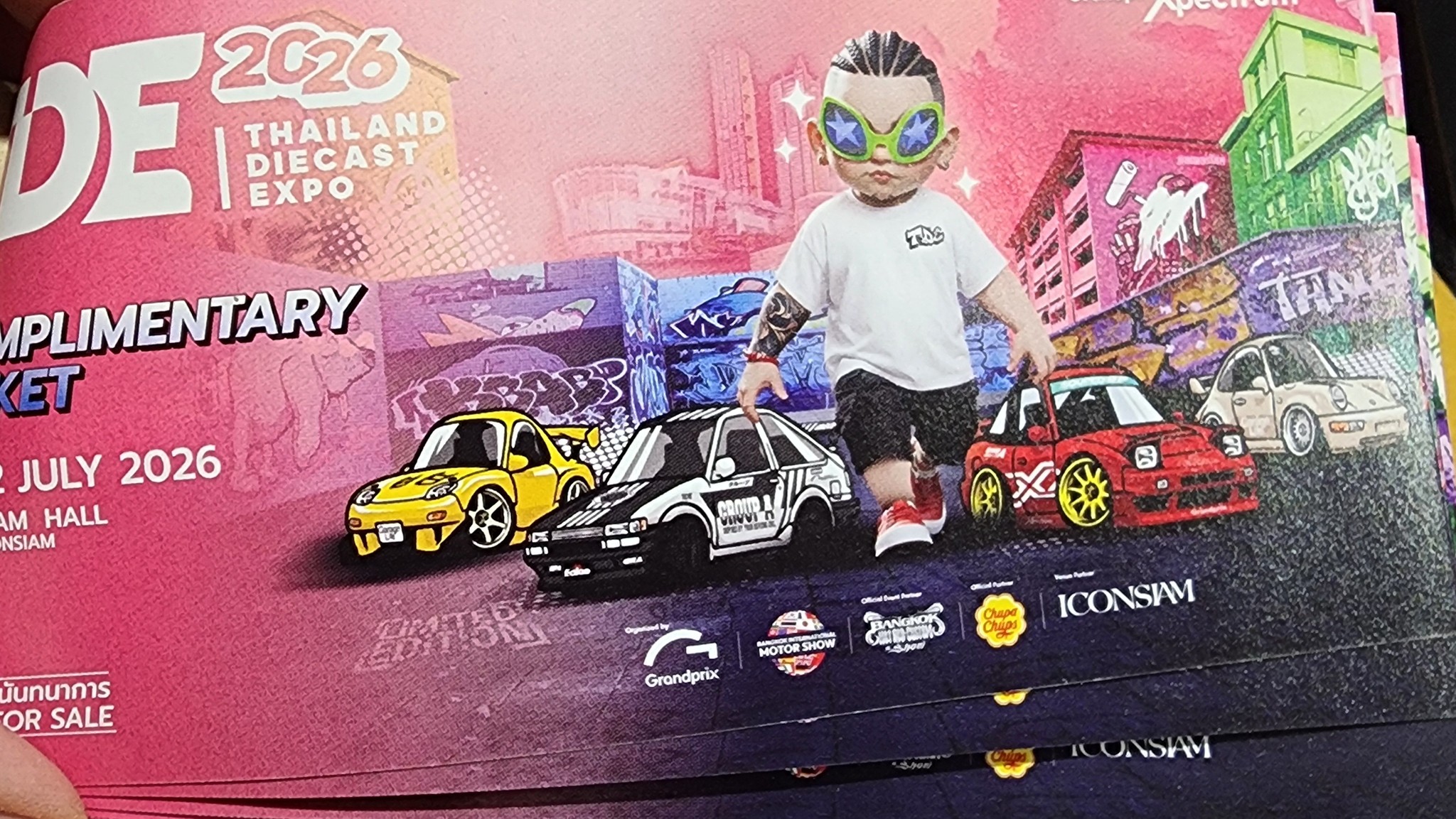 Singapore collectors attending TDE 2026, take note. Complimentary