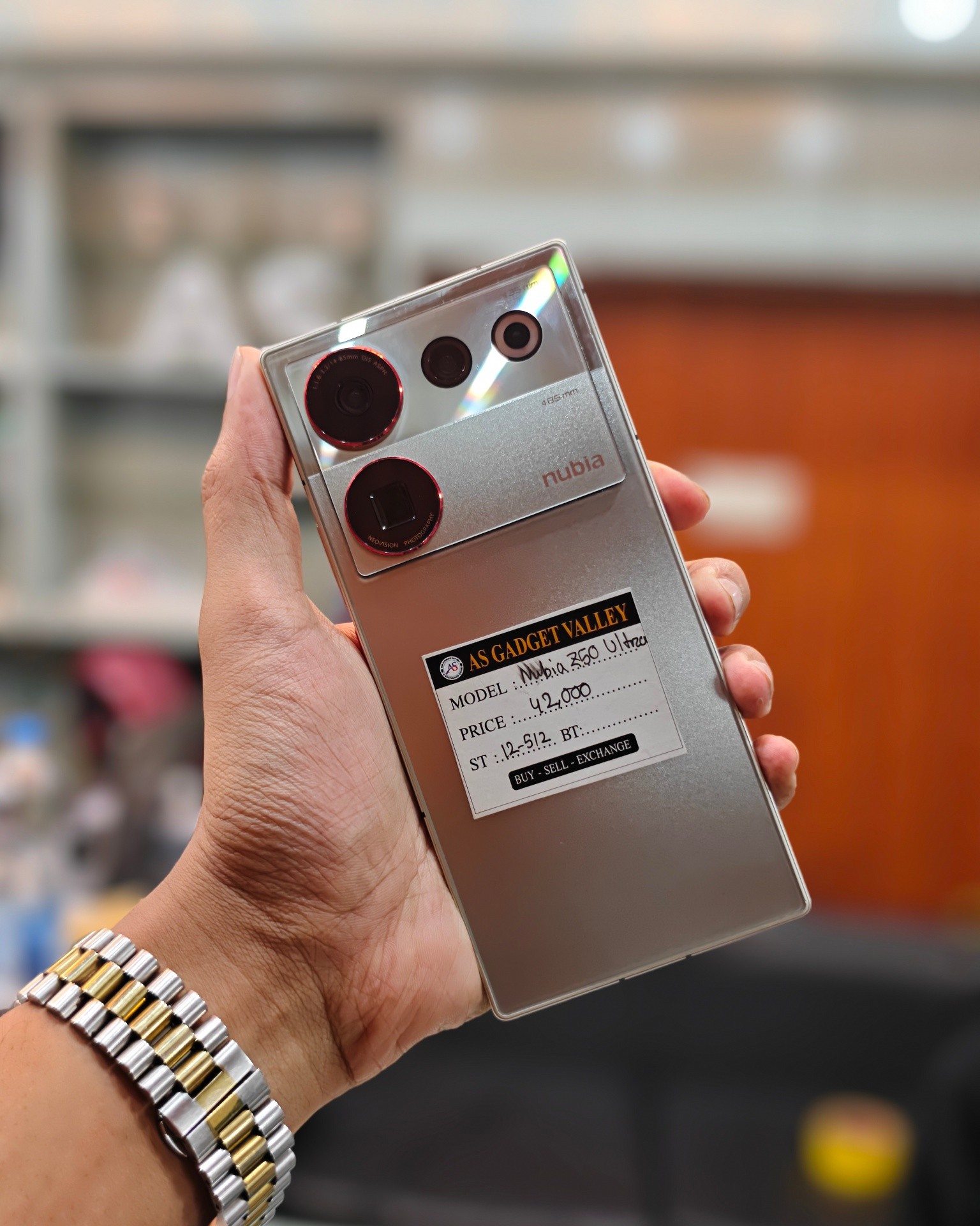 Nubia Z50 Ultra with 12GB RAM and 512GB storage for sale