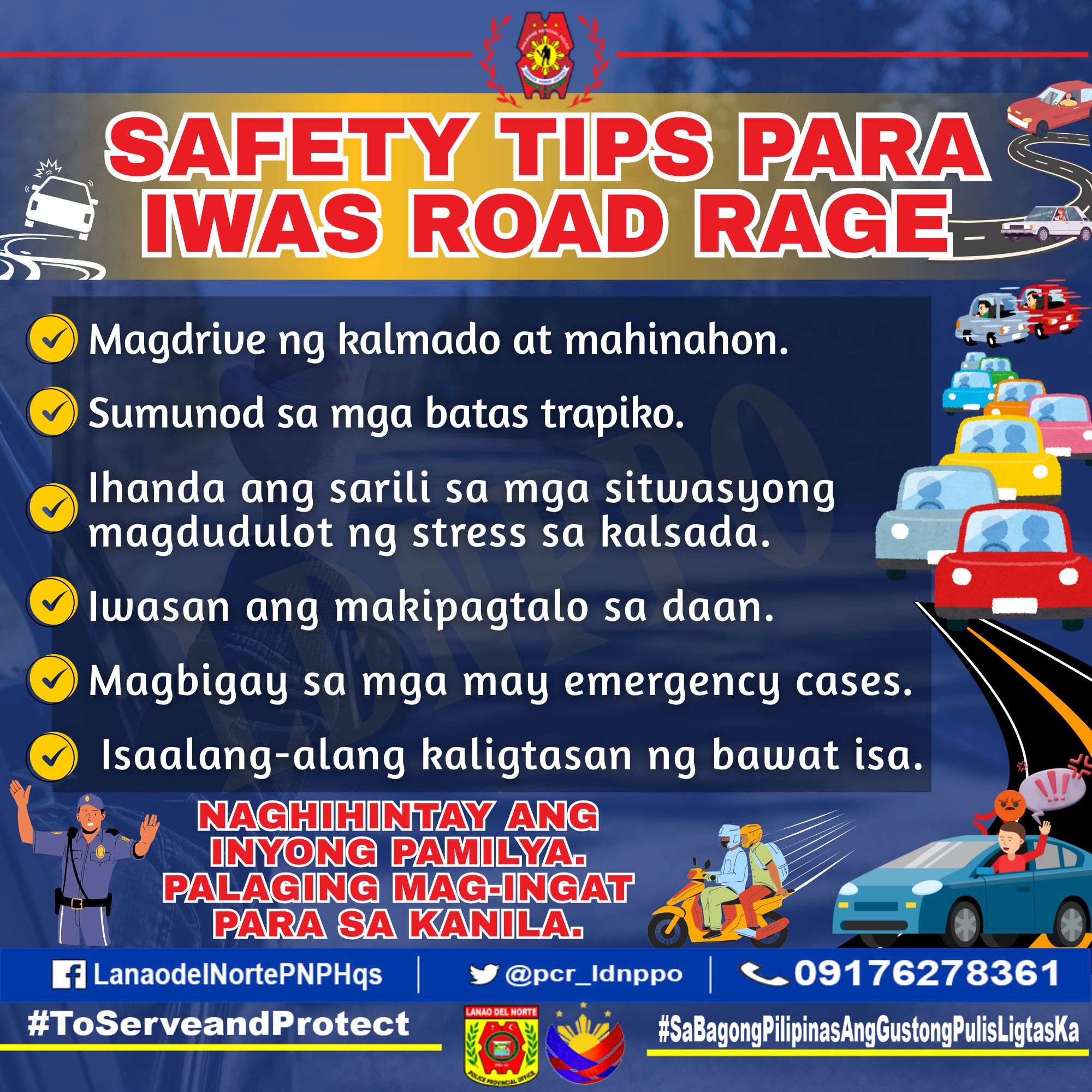 Lanao - Safety Tips Para Iwas Road Rage #ToServeandProtect # ...