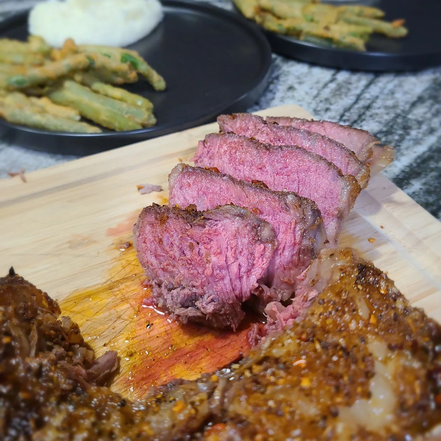 G.O. Eat Local - Bone in ribeye on the @kudugrills with...