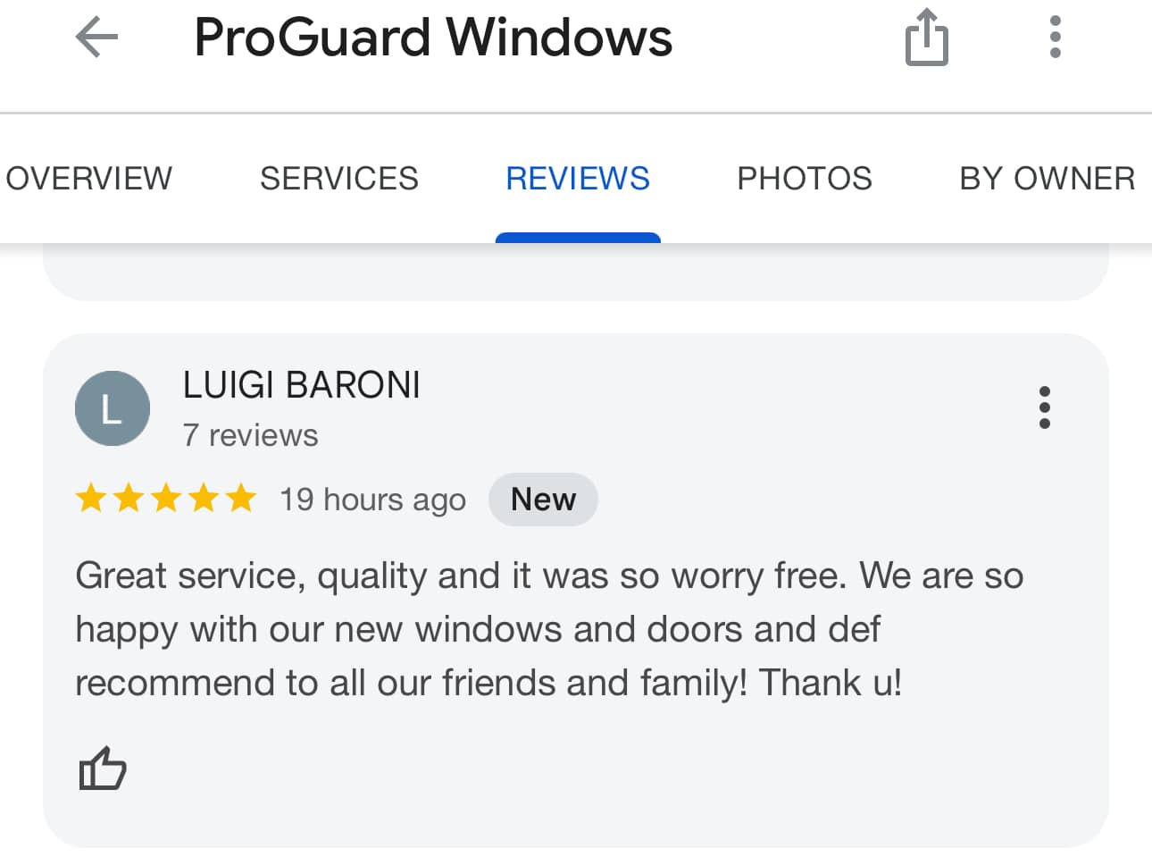 ProGuard Windows, LLC | Boca Raton FL