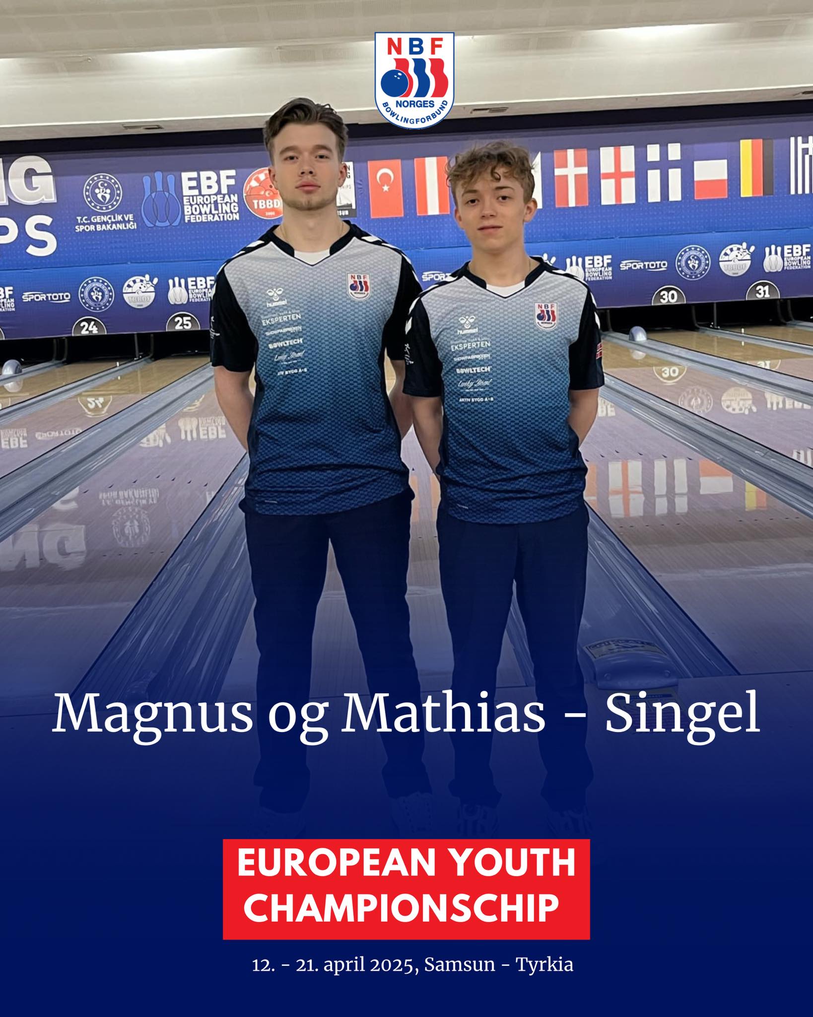 Norges - Magnus Haram Mittet og Mathias Danielsen Otting klare for sine ...