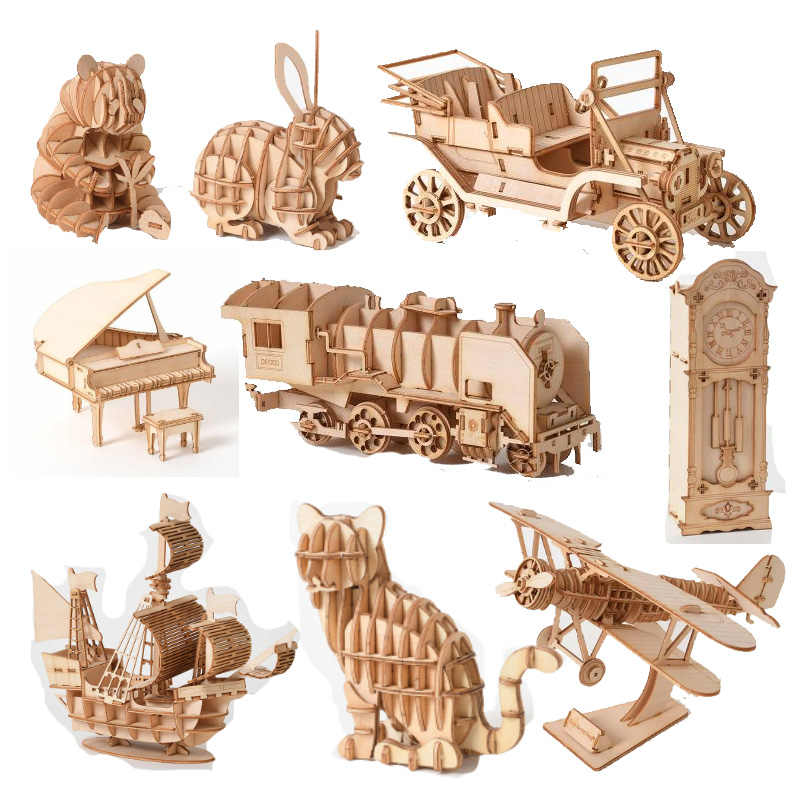 Maquetas, Modelismo y Más en MDF Corte láser (vectores avanzados ...