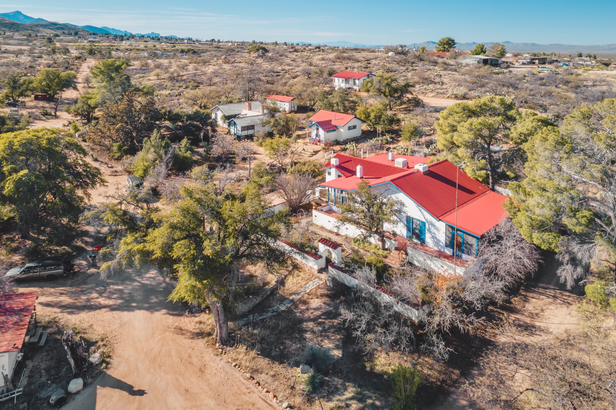 Tucson - 📍 Aerial Perspective, Artistic Purpose From above, Triangle L ...