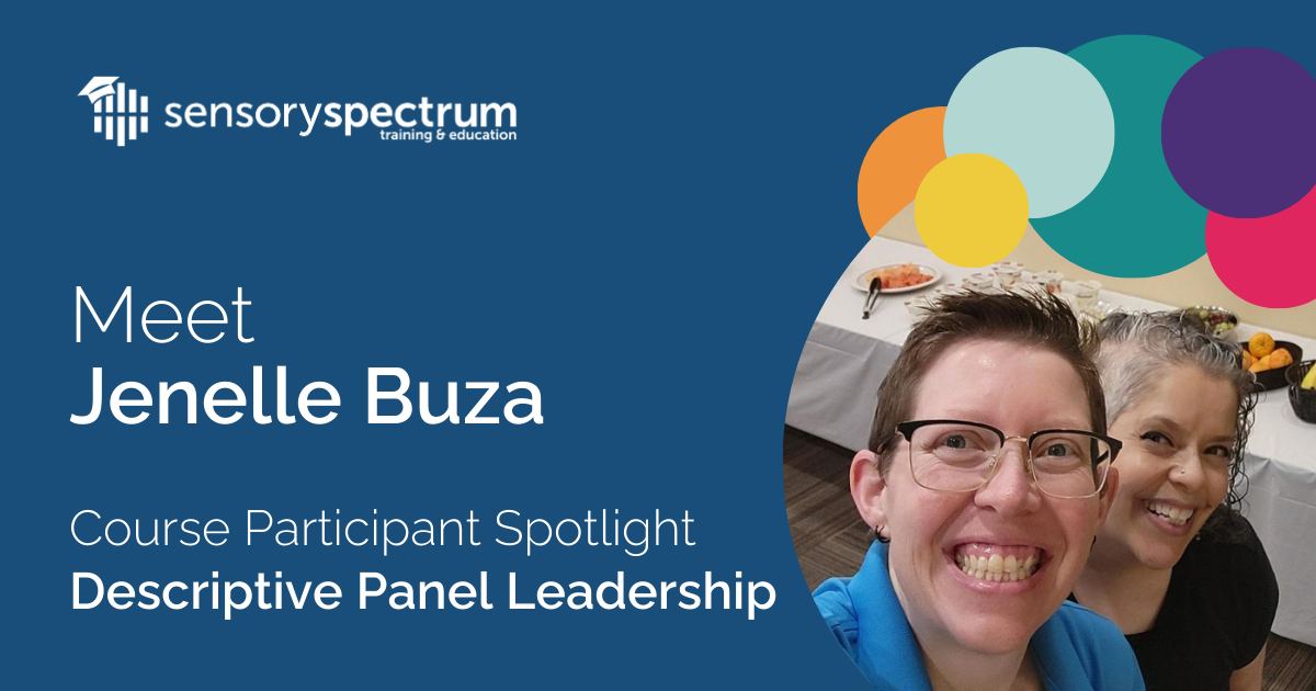 Sensory - Meet Jenelle, accomplished panel leader and recent ...