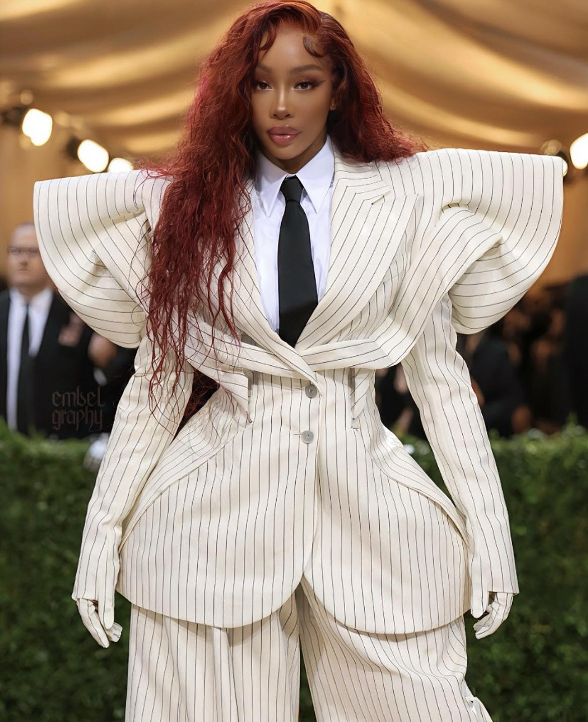 SZA's show-stopping dress at the #MetGala had a surprising secret