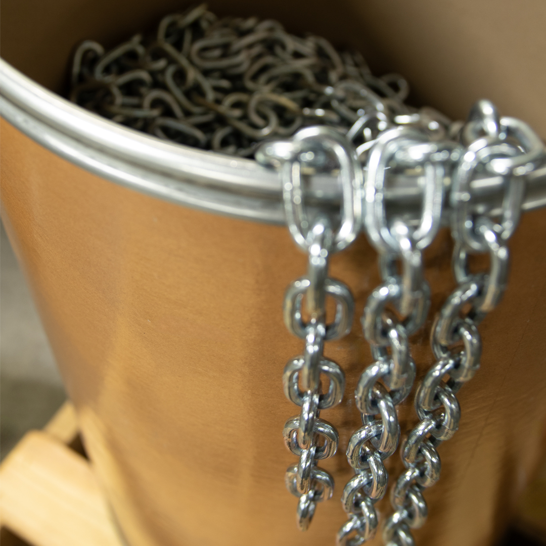 Perfection - Why choose to package chain in a drum? 🛢️It’s all about ...