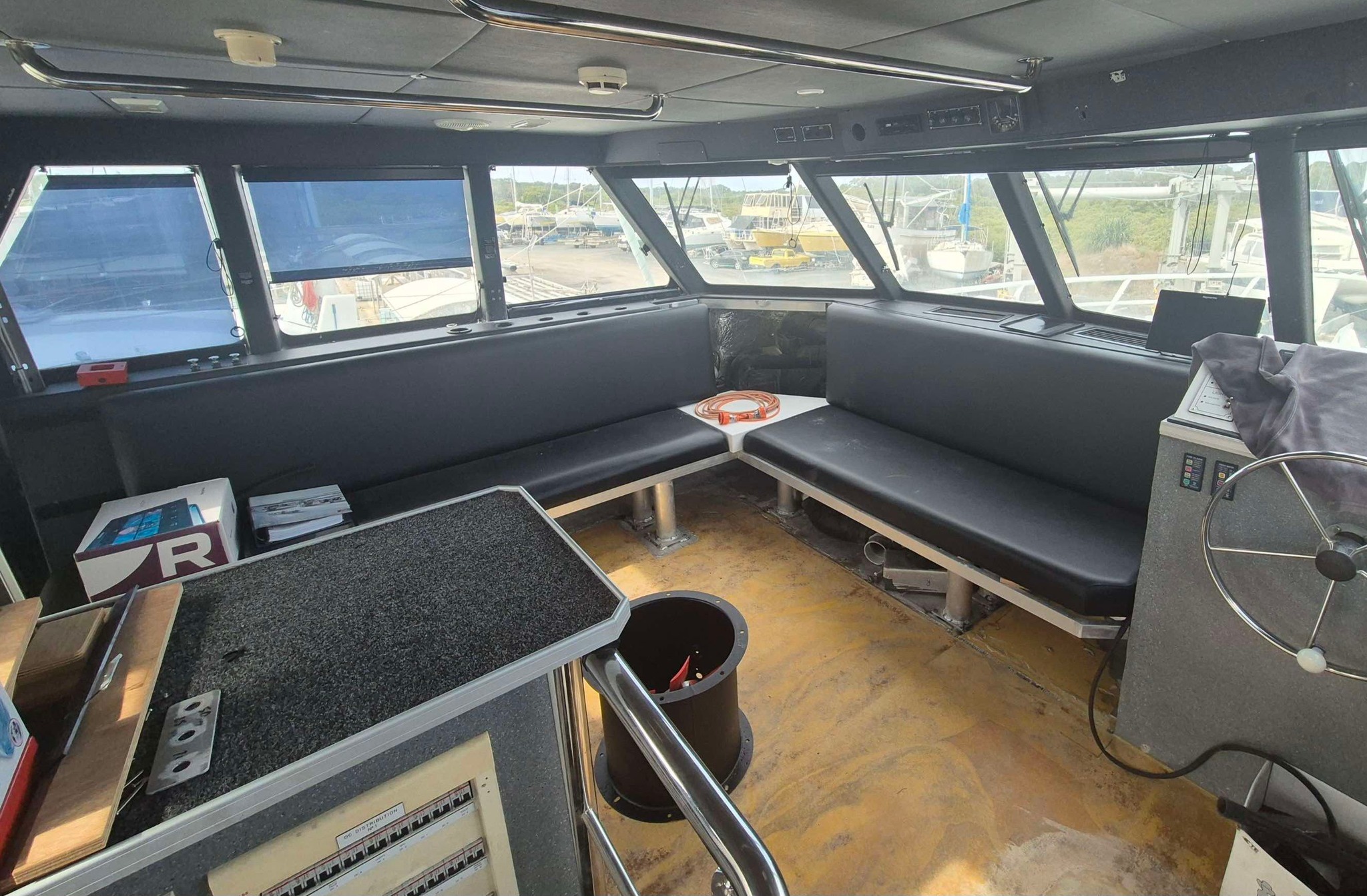 Audacity - Have a look at the room in this wheelhouse! VANGUARD fitout ...