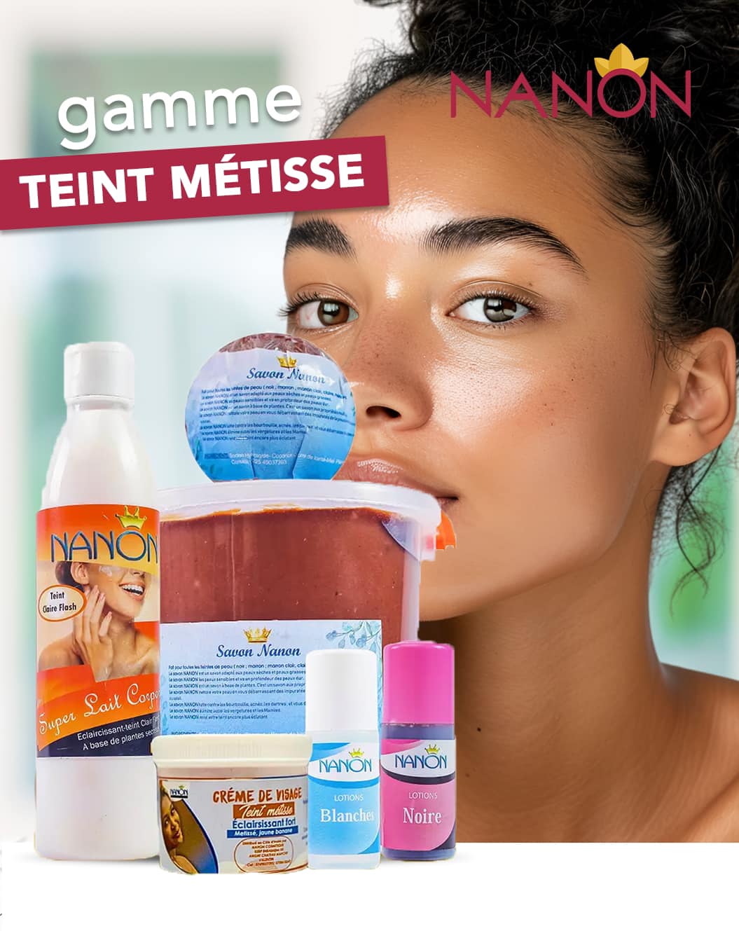 Soin éclaircissant Snapchat – Gamme Ultra Réparatrice Pour Teint Métisse