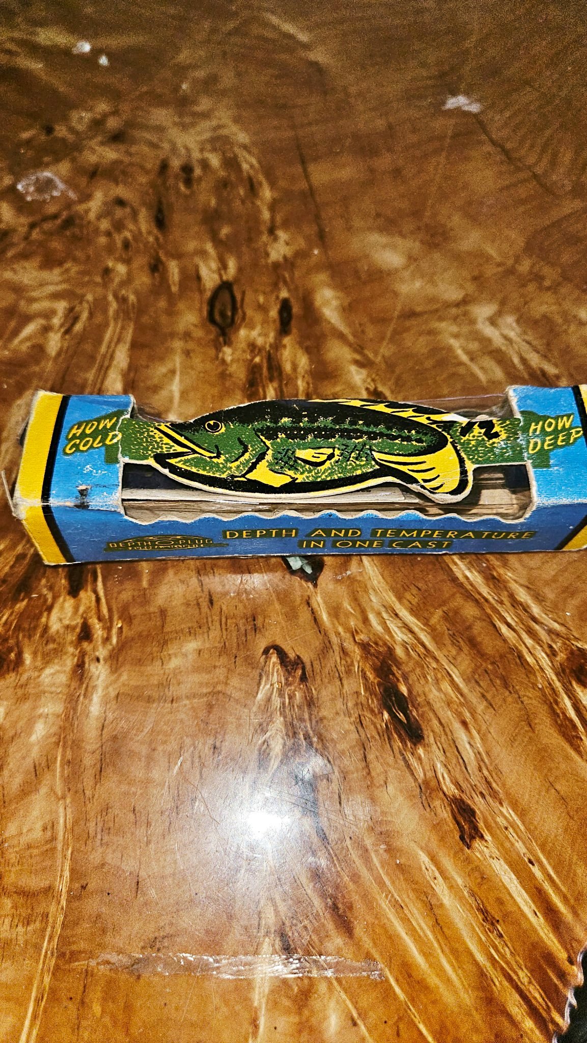 depth o plug new in box vintage fishing HEDDON LURES HEDD HUNTER Lure  CRACKLEBACK  Toad Tackle SPORT SHOW FINDS | Woods
